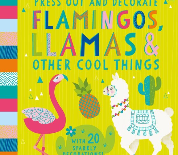 FREE 3-D Llama, Flamingo and Cactus Decorations