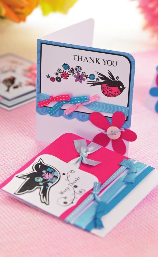 Pretty Pastel Thank You Cards