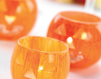 Halloween Pumpkin Candle Holders Halloween Pumpkin Candle Holders
