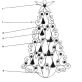 Quilled Christmas Tree Diagram