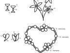 Flower Quilling Diagram