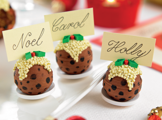 Quilled Christmas Puddings