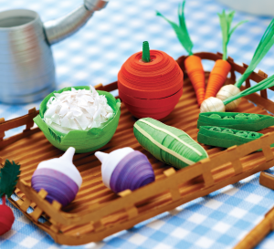 Quilled Vegetables