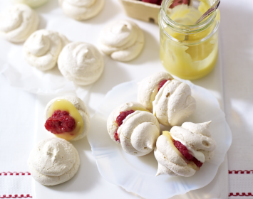 Raspberry Crush Mini Meringues Raspberry Crush Mini Meringues