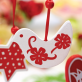 Red & White Scandi Decs
