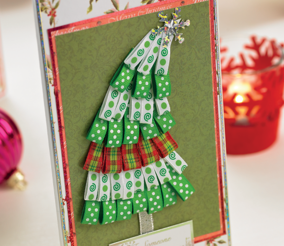 Ribbon Christmas Cards