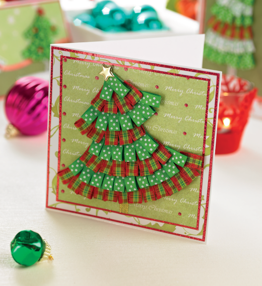 Ribbon Christmas Cards