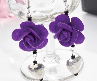 Rock & Rose Earrings