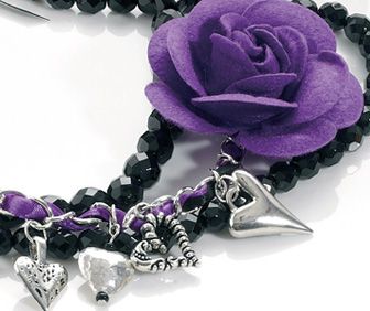 Rock & Rose Necklace