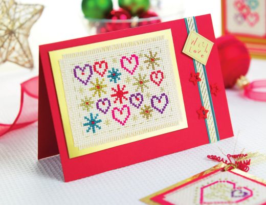 Sentiment Cross Stitch Cards