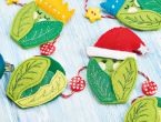 Brussels Sprouts Christmas Bunting