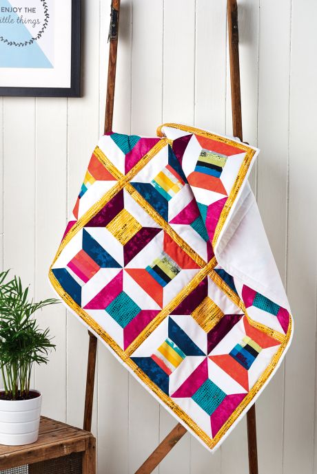 How To Stitch A Cotton Reel Quilt