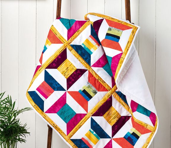How To Stitch A Cotton Reel Quilt