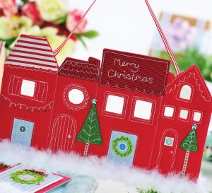 Stitched Window Plaque