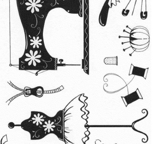 1950s Vintage Fashion, Dressmaking Printables