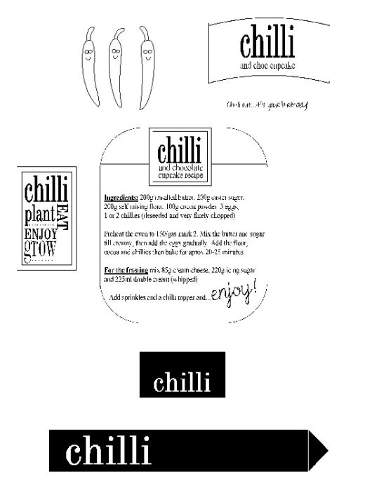 Summer Sizzler Funky Chilli Themed Printables