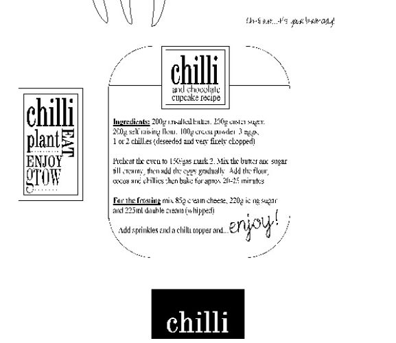 Summer Sizzler Funky Chilli Themed Printables