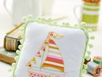 Sailboat Cushion Motif