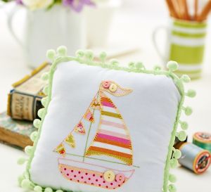 Sailboat Cushion Motif