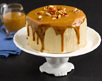 Salted Caramel Malt Cake Salted Caramel Malt Cake