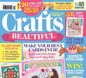 Crafts Beautiful September 2017 Issue 309 Template Pack
