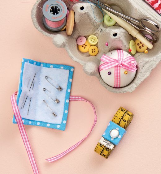 Upcycled Sewing Kit