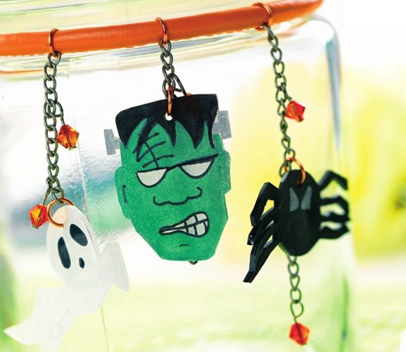 Shrink Plastic Halloween Decs