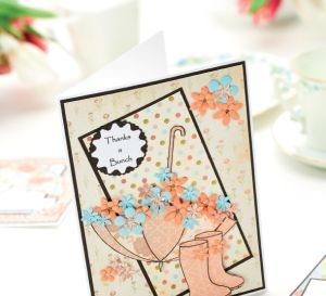 Spring Showers Umbrella Card Motifs