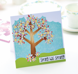 Spring Tree Card Spring Tree Card
