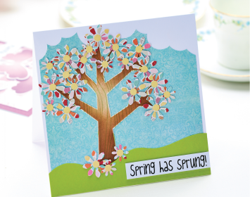 Spring Tree Card Spring Tree Card
