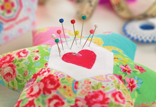 Stitch a pin cushion