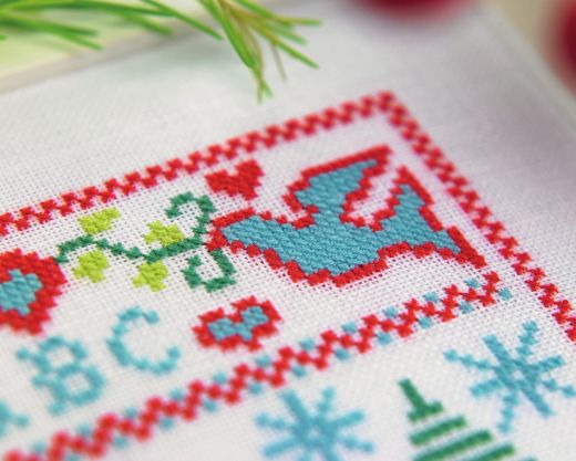 Stitch A Sampler Christmas Gift