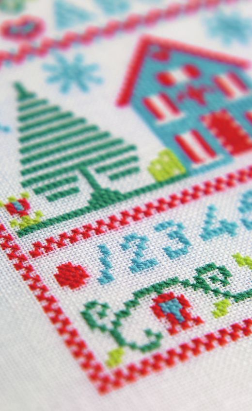 Stitch A Sampler Christmas Gift