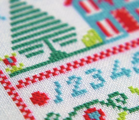 Stitch A Sampler Christmas Gift