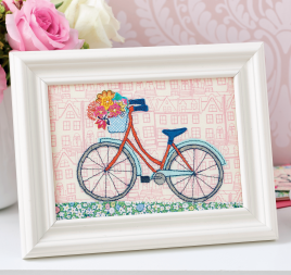Stitched Bicycle Sampler Project Stitched Bicycle Sampler Project