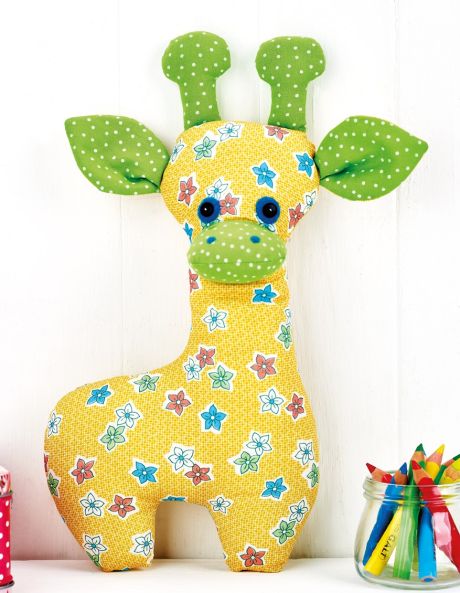 Giraffe Toy Sewing Pattern