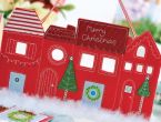 Christmas Street Scene Motif