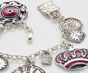 Stop The Clock Charm Bracelet Stop The Clock Charm Bracelet