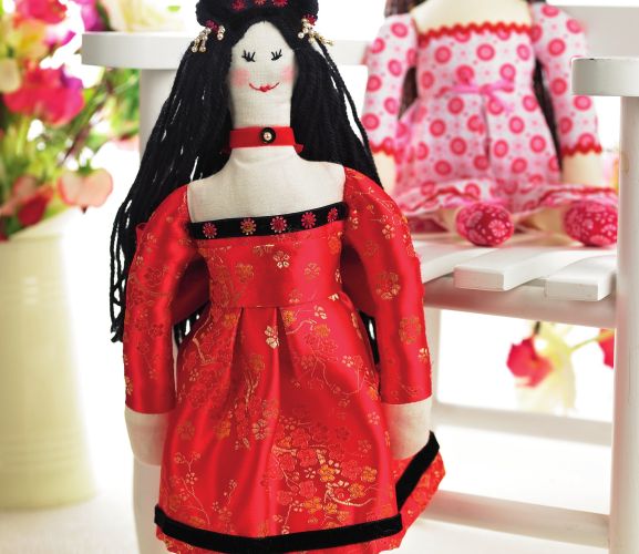 Stylish Oriental Doll