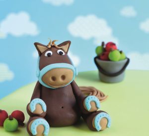 Sugarcraft Horse Cake Decoration