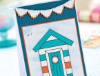 Summer Beach Hut Motifs