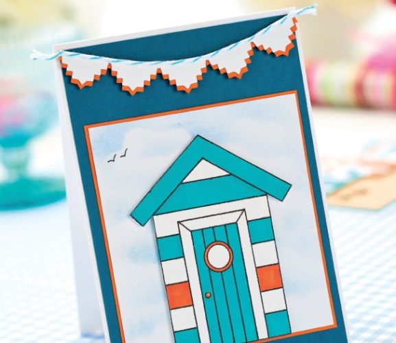 Summer Beach Hut Motifs
