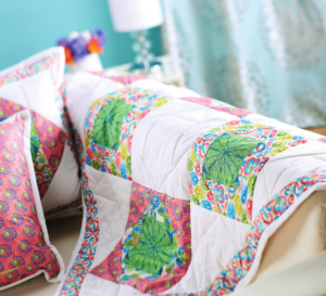 Summer Quilt & Cushions