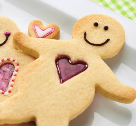 Sweet Heart Biscuits