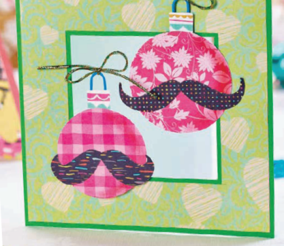 Fun and Festive Moustache Cards