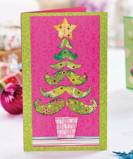 Fun and Festive Moustache Cards