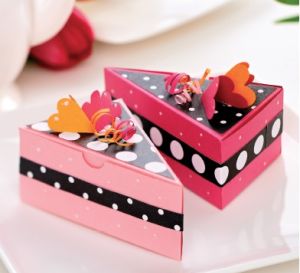 Tea Party Cake Slice Boxes