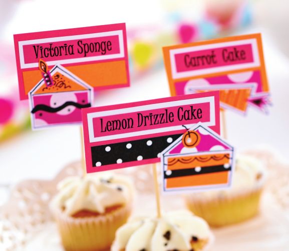 Tea Party Craft Set With Cake Slice Boxes