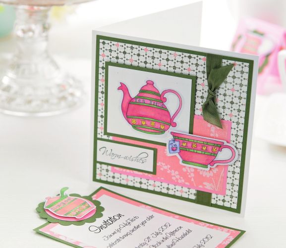 Tea Party Invitations And Cards