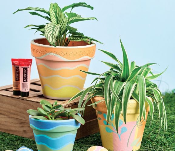 Paint Terracotta Pots